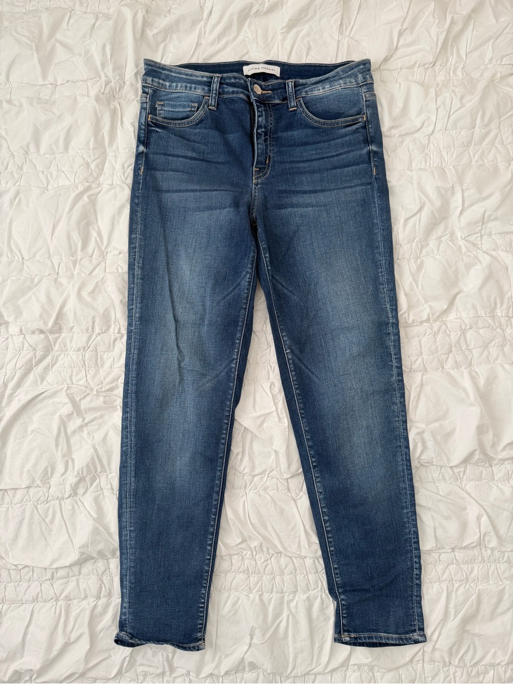Flying Monkey Dark Wash Skinny Jeans